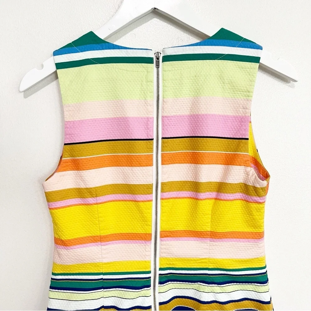 BOGO! Anthropologie X Tracy Reese Coastal Striped Shift Dress Size Small - Picture 8 of 11